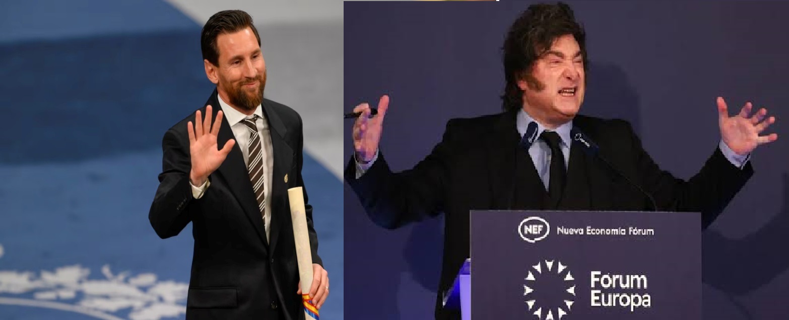 El país de Milei y el país de Messi